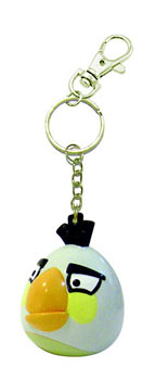 Angry Birds - White Bird Keychain