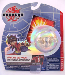 Bakugan Special Attack Booster - Subterra(Tan) Heavy Metal Hydranoid