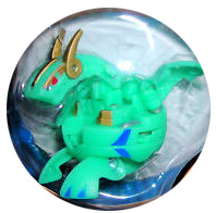 Bakugan B3 BakuFlip - Ventus[Green] Hyper Dragonoid