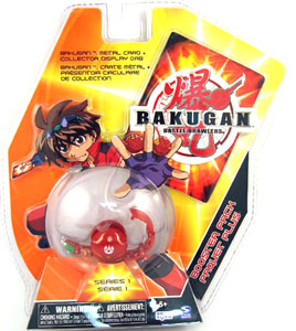 Bakugan - Pyrus (Red) Boosters Pack V2 Pack - Centipod