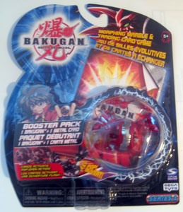 Bakugan - Pyrus(Red) Boosters Pack - Chrome Hydranoid