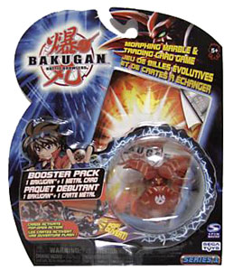Bakugan - Pyrus(Red) Boosters Pack - Falconeer
