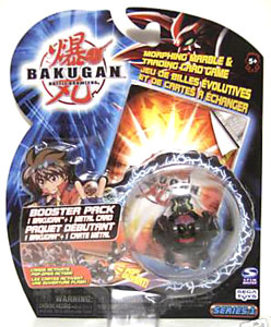 Bakugan - Darkus(Black) Boosters Pack - Tigrerra