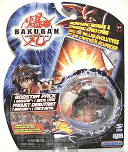 Bakugan - Darkus(Black) Boosters Pack - Laserman