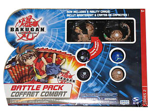 Bakugan Battle Pack - Tan Juggernoid[500G], Tan Centipoid[400G], 4 Mystery