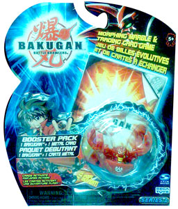 Bakugan - Pyrus (Red) Boosters Pack - Fear Ripper