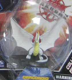 Bakugan Collector Figure - Haos(Grey) Dragonoid