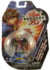 Bakugan Collector Figure - Darkus Reaper