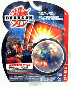 Bakugan - Boosters Pack - Series 2 Aquos(Blue) Stinglash