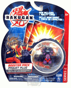 Bakugan - Boosters Pack - Series 2 Darkus(Black) Reaper
