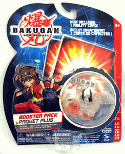 Bakugan - Boosters Pack - Series 2 Clear Gargonoid