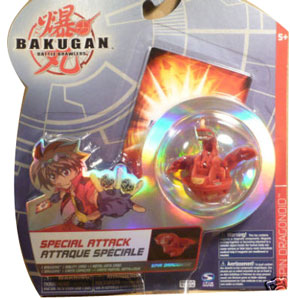 Bakugan Special Attack Booster - Pyrus Spin Dragonoid