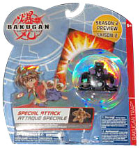 Bakugan Special Attack Booster - Darkus Bakugan Trap