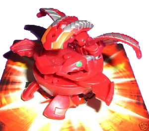 Bakugan New Vestroia Special Attack Booster - Pyrus(Red) Percival Vortex