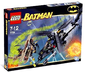 LEGO - Batman - Batcopter and Chase For The Scarecrow[7786]