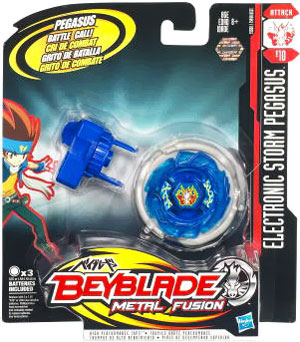 Beyblades Metal Fusion Electronic Attack Top - Storm Pegasus