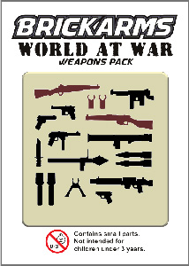 BrickArms - World At War Weapons Pack