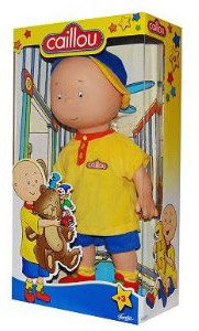 15-Inch CAILLOU CLASSIC PLUSH DOLL With Baseball Cap