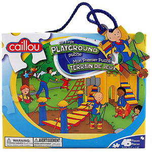 CAILLOU Puzzle 45 Pieces - My First Playground