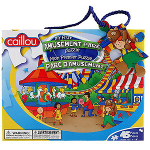 CAILLOU Puzzle 45 Pieces - My First Amusement Park