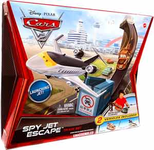 Cars 2 Movie - Sky Jet Escape Track Set
