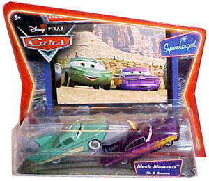 Cars The Movie Die-Cast: Supercharged Flo and Ramone