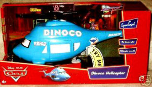 dinoco helicopter toy