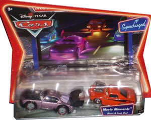 Cars The Movie Die-Cast: Supercharged Boost and Snot Rod