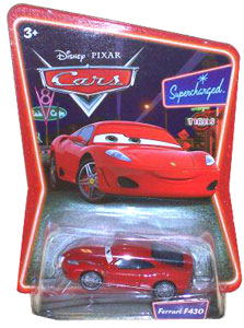 Cars The Movie Die-Cast: Supercharged Ferrari F430