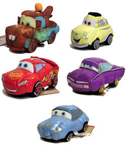 Cars Disney Movie - Smash & Yak Set of 5