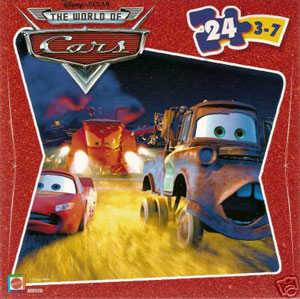 Cars The Movie Puzzle - McQueen, Mater, Tractors