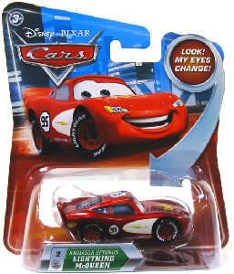 Cars Lenticular Eyes 2 - Radiator Springs Lightning McQueen
