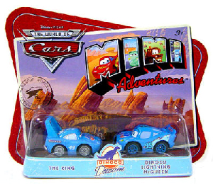 Cars Mini Adventures - Team Dinoco - The King and Dinoco Lightning McQueen