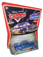 Cars The Movie Supercharged Die-Cast: Fabulous Hudson Hornet