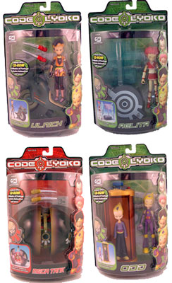 Code Lyoko Series 2 Set of 4