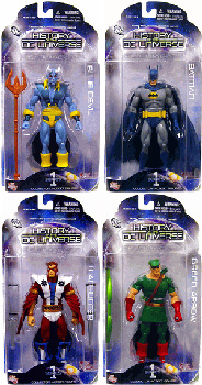 History of The DC Universe - Series 1 Set of 4