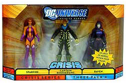 DC Universe Crisis - Starfire, Captain Boomerang, Raven