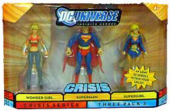 DC Universe Crisis - Wonder Girl, Superman, Supergirl