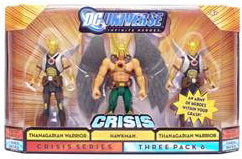 DC Universe Crisis - Tenagarian Warriors and Hawkman