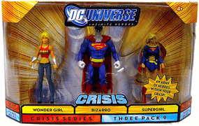 DC Universe Crisis - Bizarro, Wonder Girl, Supergirl