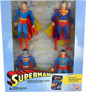 SUPERMAN THROUGH THE AGES Action Figure Gift Set