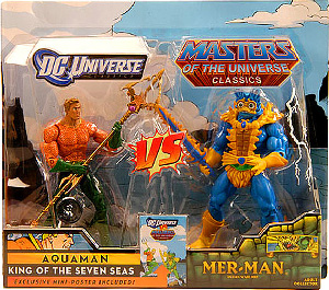 DC Universe VS Masters Of The Universe - Aquaman vs Mer-Man