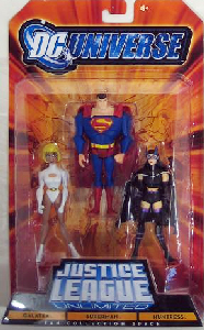 DC Universe - Justice League Unlimited: Galatea, Superman, Huntress