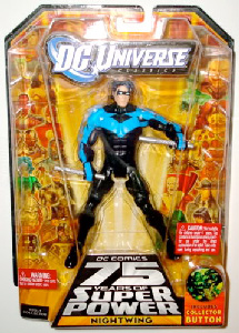 DC Universe World Greatest Super Heroes - Nightwing with Collector Pin