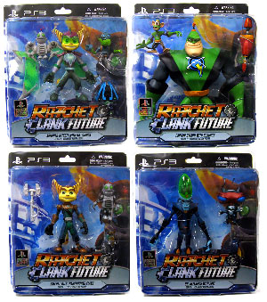 Ratchet and Clank - Series 1 Set of 4