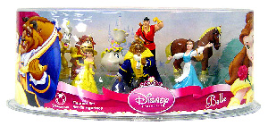 Disney Beauty And the Beast PVC Mini Figurine Collector Set