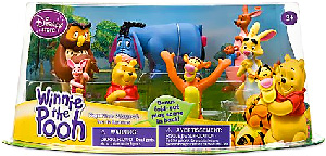 Disney Winnie The Pooh PVC Mini Figurine Collector Set