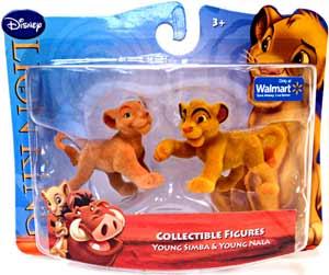 Disney Lion King Mini Figure - Young Simba and Young Nala