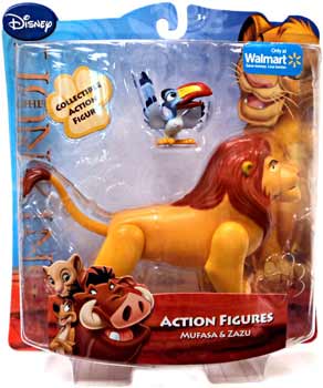 Disney Lion King Mini Figure - Mufasa and Zazu