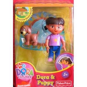 Dora Talking House Figure with Puppy - NON MINT